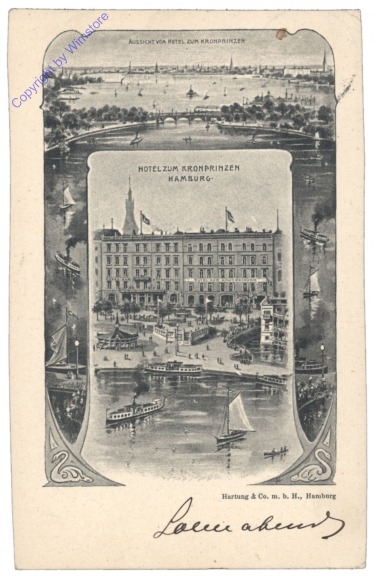 Hamburg, Hotel zum Kronprinzen