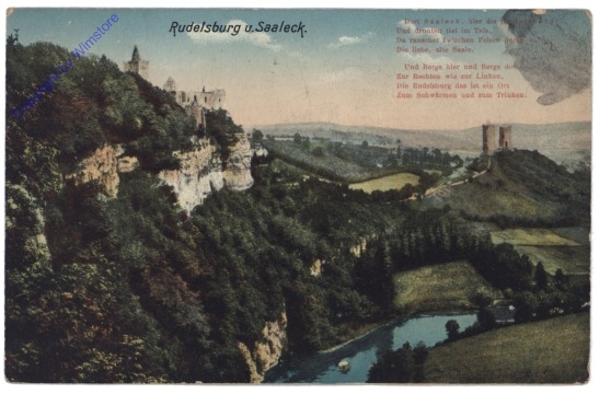 Bad Kösen, Rudelsburg u. Saaleck