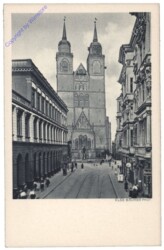 Magdeburg, Johanniskirche und Rathaus