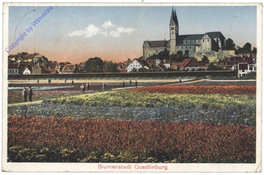 ak127268 Quedlinburg, Blumenstadt