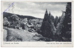 Wernigerode, Blick auf die Bode und Unterschierke