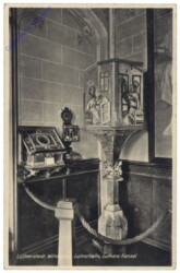 Wittenberg, Lutherhalle, Luthers Kanzel