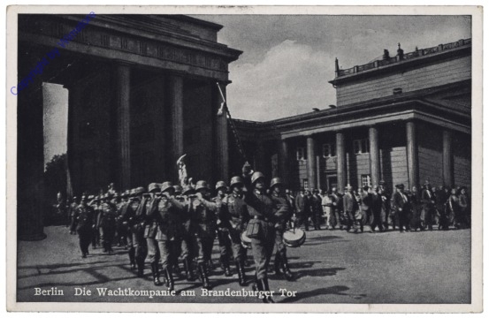 Berlin, Brandenburger Tor, Die Wachtkompanie