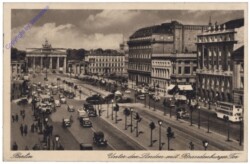 Berlin, Brandenburger Tor mit Unter den Linden