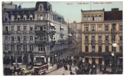 Berlin, Unter den Linden, Cafe Bauer