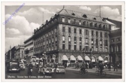 Berlin, Unter den Linden, Hotel Adlon