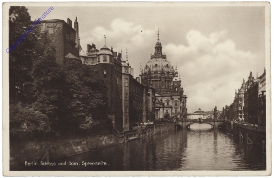 Berlin, Dom, Schloss, Spreeseite