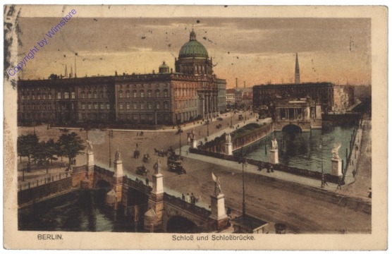 ak127357 Berlin, Schloss und Schlossbrücke