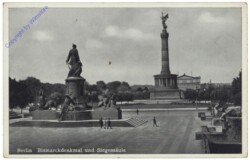 Berlin, Siegessäule und Bismarckdenkmal