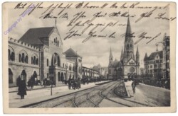 Berlin, Hardenbergstraße und Kaiser Wilhelm-Gedächtniskirche