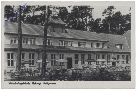 ak127414 Berlin, Wirtschaftsgebäude, Flakregt. Heiligensee