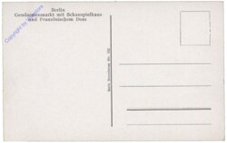 Berlin, Gendarmenmarkt mit Schauspielhaus und Französischem Dom