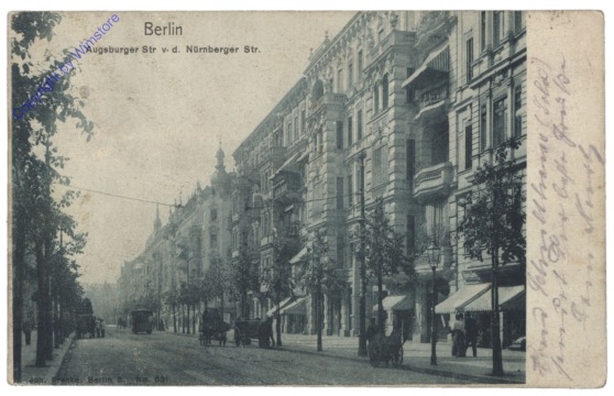 Berlin, Augsburger Str. v.d. Nürnberger Str.