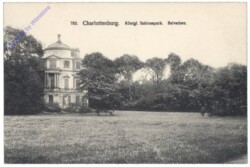 Berlin, Charlottenburg, Königl. Schlosspark, Belvedere