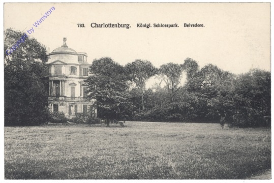 Berlin, Charlottenburg, Königl. Schlosspark, Belvedere