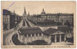 Berlin, Charlottenburg, Wittenbergplatz, Blick in die Tauentzienstraße