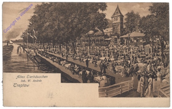 ak127463 Berlin, Treptow, Altes Eierhäuschen