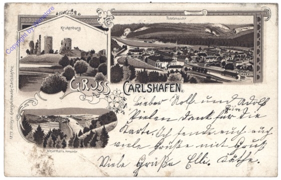 Bad Karlshafen, Gruss aus