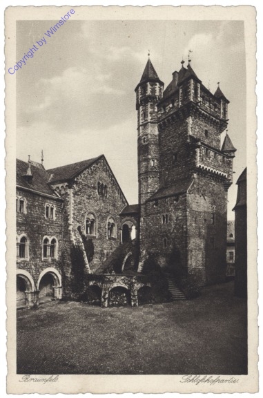 Braunfels, Schlosshofpartie
