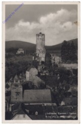 Eppstein im Taunus, Ruine mit näherer Umgebung