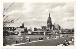 Frankfurt am Main, Mainansicht mit Dom