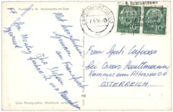 Frankfurt am Main, Mainansicht mit Dom