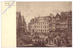 Frankfurt am Main, Der Römerberg 1754