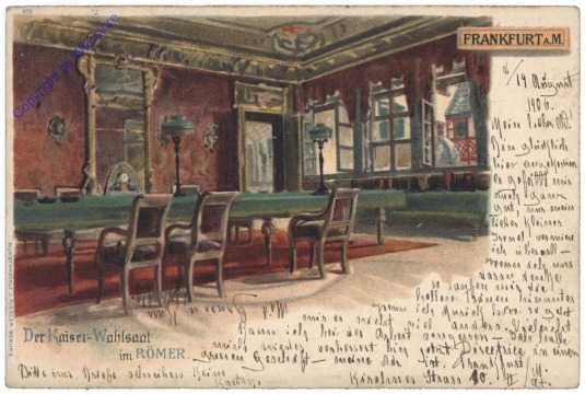 Frankfurt am Main, Der Kaiser-Wahlsaal im Römer
