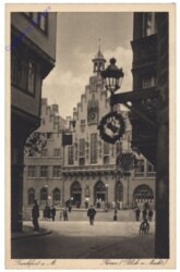 Frankfurt am Main, Römer (Blick vom Markt)