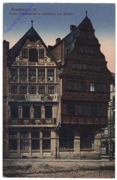 Frankfurt am Main, Haus Frauenstein und Salzhaus am Römer