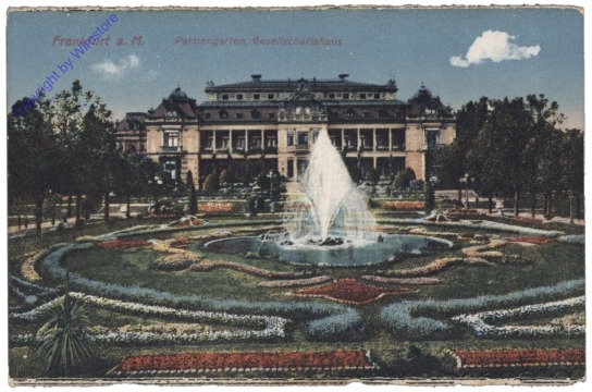 Frankfurt am Main, Palmengarten, Gesellschaftshaus