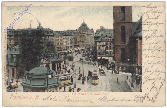 Frankfurt am Main, Hauptwache und Zeil