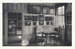 Frankfurt am Main, Goethehaus, Gemäldezimmer und Bibliothek des Vaters