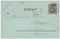 Kassel, Gruss aus, Mondschein