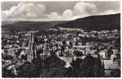 Marburg, Lahn u. Elisabethkirche