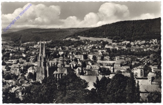 Marburg, Lahn u. Elisabethkirche