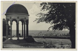 Wiesbaden, Blick vom Neroberg auf die Stadt