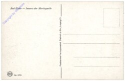 Bad Elster, Inneres der Moritzquelle
