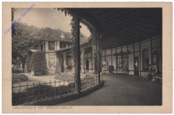 Bad Elster, Salzquelle mit Wandelhalle