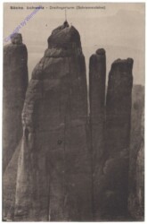 Bad Schandau, Dreifingerturm (Schrammsteine)