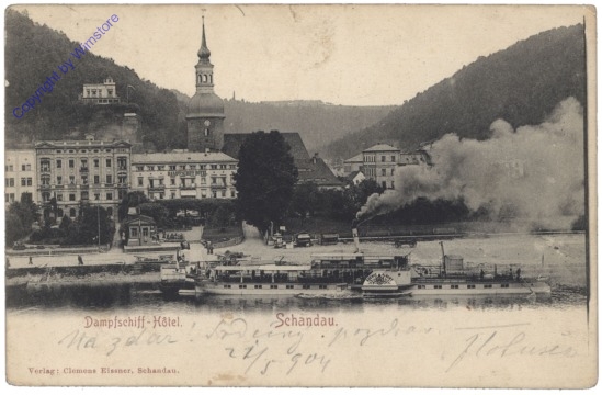 Bad Schandau, Dampfschiffhotel