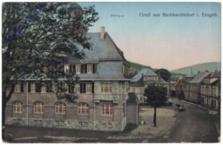 Burkhardtsdorf, Gruss aus, Rathaus