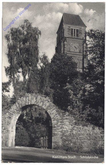Chemnitz, Karl-Marx-Stadt, Schloßkirche