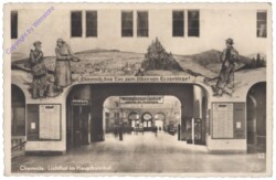 Chemnitz, Lichthof im Hauptbahnhof