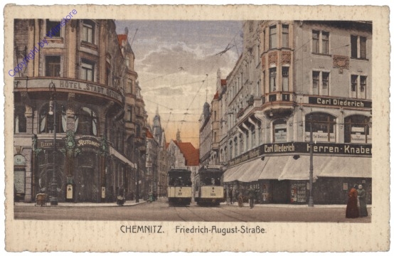 Chemnitz, Friedrich-August-Strasse