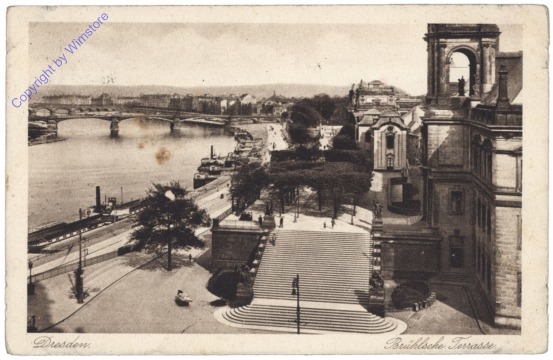 Dresden, Brühlsche Terrasse