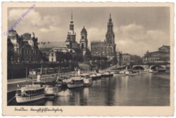 Dresden, Elbe, Dampfschiffanlegeplatz