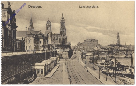 Dresden, Elbe, Landungsplatz