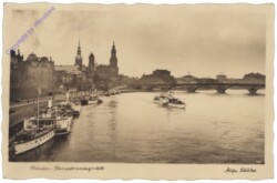 Dresden, Elbe, Dampferanlegestelle
