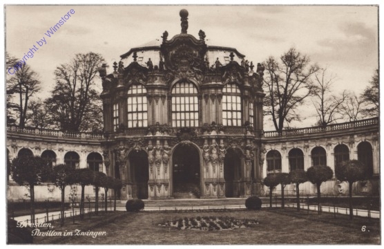 Dresden, Zwinger, Pavillon im Zwinger